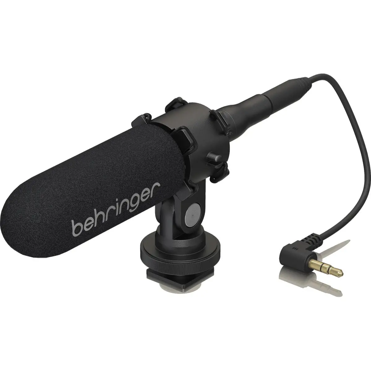 Behringer Cardioid Condenser Shotgun Microphone - Compact, for Smartphone/DSLR Recording, with Mount, Noise