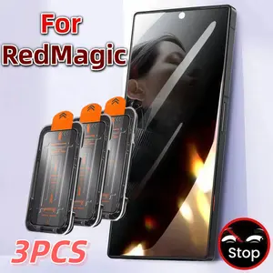 3-Pack Privacy Screen Protector for Zte Nubia Redmagic Series, Ultra-Clear Anti-Glare Protective Film, Easy Install & Scratch-Resistant