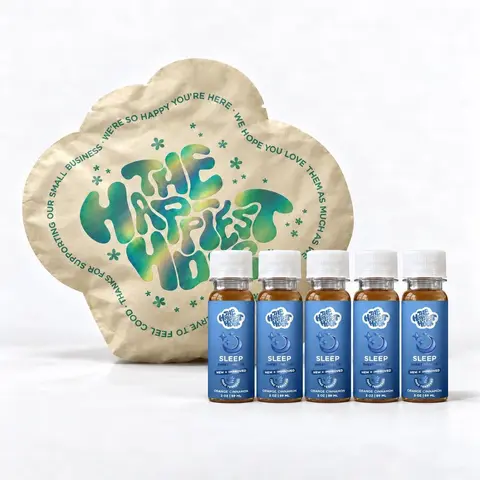 SLEEP - 5 Pack - Relaxation & Deep Sleep Wellness Sleep Supplement Shots With Sedating Formula for Restful Nights & Supports Better Sleep Vitamin