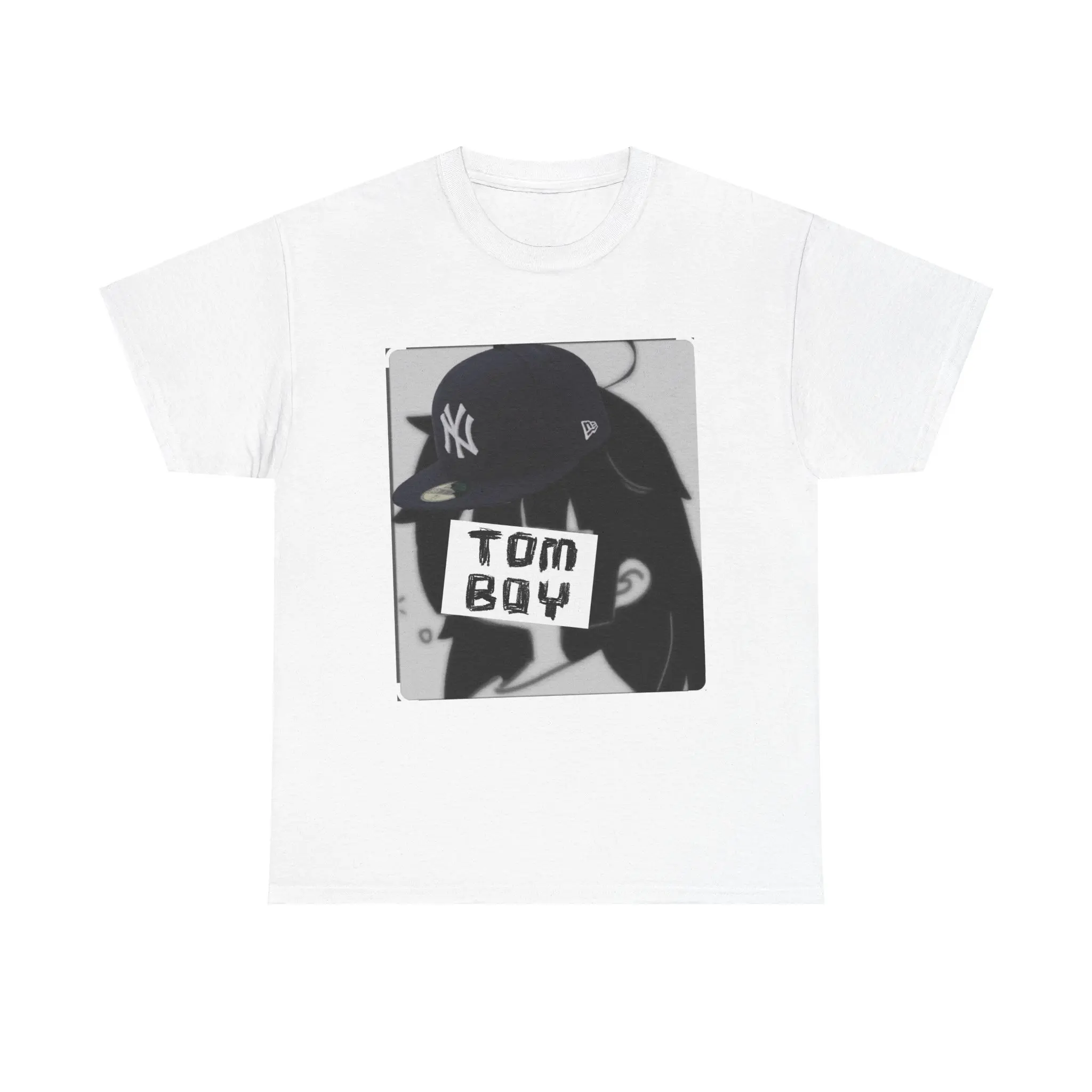 Tomboy Comfortable Tee, Gender Neutral Shirt, Casual Unisex Top, Cozy Cotton T-Shirt, Loose Fit Tee for All, Gift for Tomboys