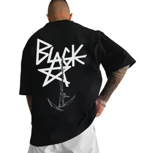 Blackstar X Chain Scythe, Classic T-shirt Cotton, Soul Eater shirt Anime Oversize 2025 Classic Menswear Soft Top