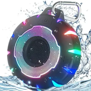 Waterproof Shower Bluetooth Speaker, Durable & Portable with Clear Sound, Ideal for Shower, Pool, Beach, Kayaking – Great Gift for All Ages