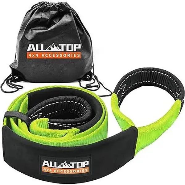 Tree Saver, Winch Extension Strap - 3in x 8ft - 32,000 Lbs(Green) Tree Saver, Winch Extension Strap - 3in x 8ft - 32,000 Lbs(Green)