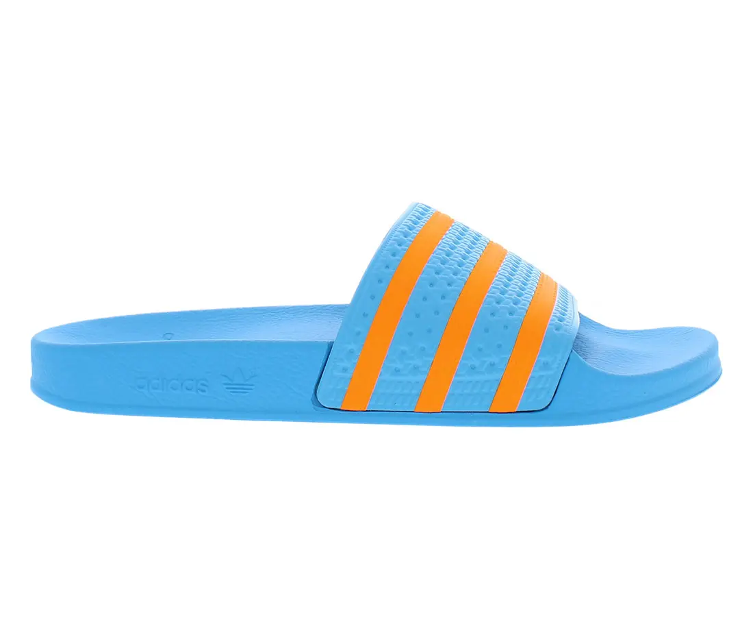 Adidas Adilette Men's Slides, Classic 3-Stripes Synthetic Slipper with a Contoured Footbed and Quick-Dry Design, Flipflop, Footwear, Flat Slide Men's Sandals