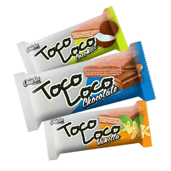 Toco Loco Chocolate Wafers (12)