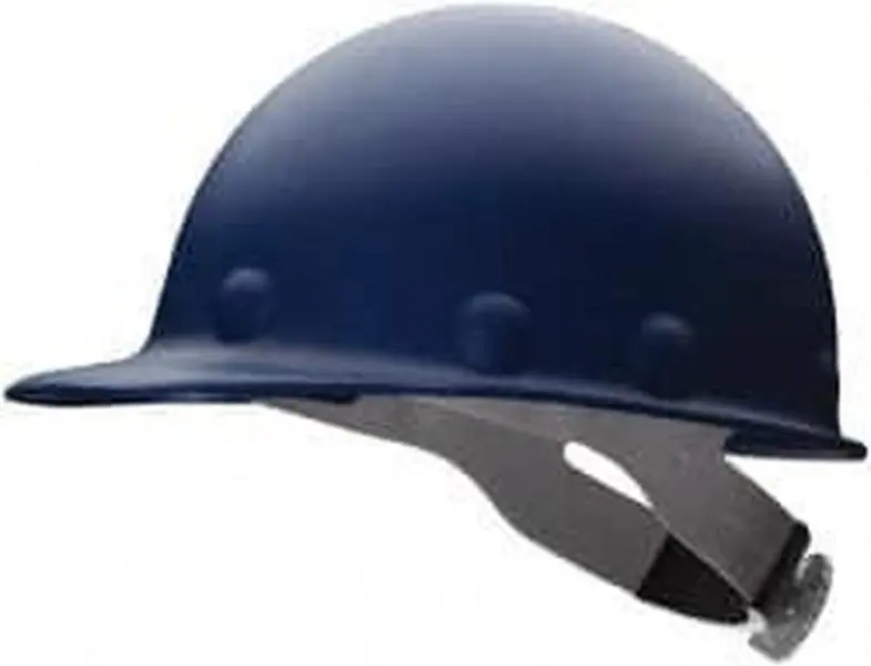 Honeywell Fibre-Metal Unisex Work Head Protection Hard Hat, ANSI Type I Class G, 8-Point Ratchet, Fiber Glass, Blue, Size 6-1/2 to 8, Model P2ARW71A000