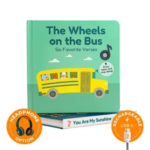 Cali's Books Fan Faves Bundle : 2 Press and Sing Along Musical Books with Engaging Illustrations and Interactive Verses