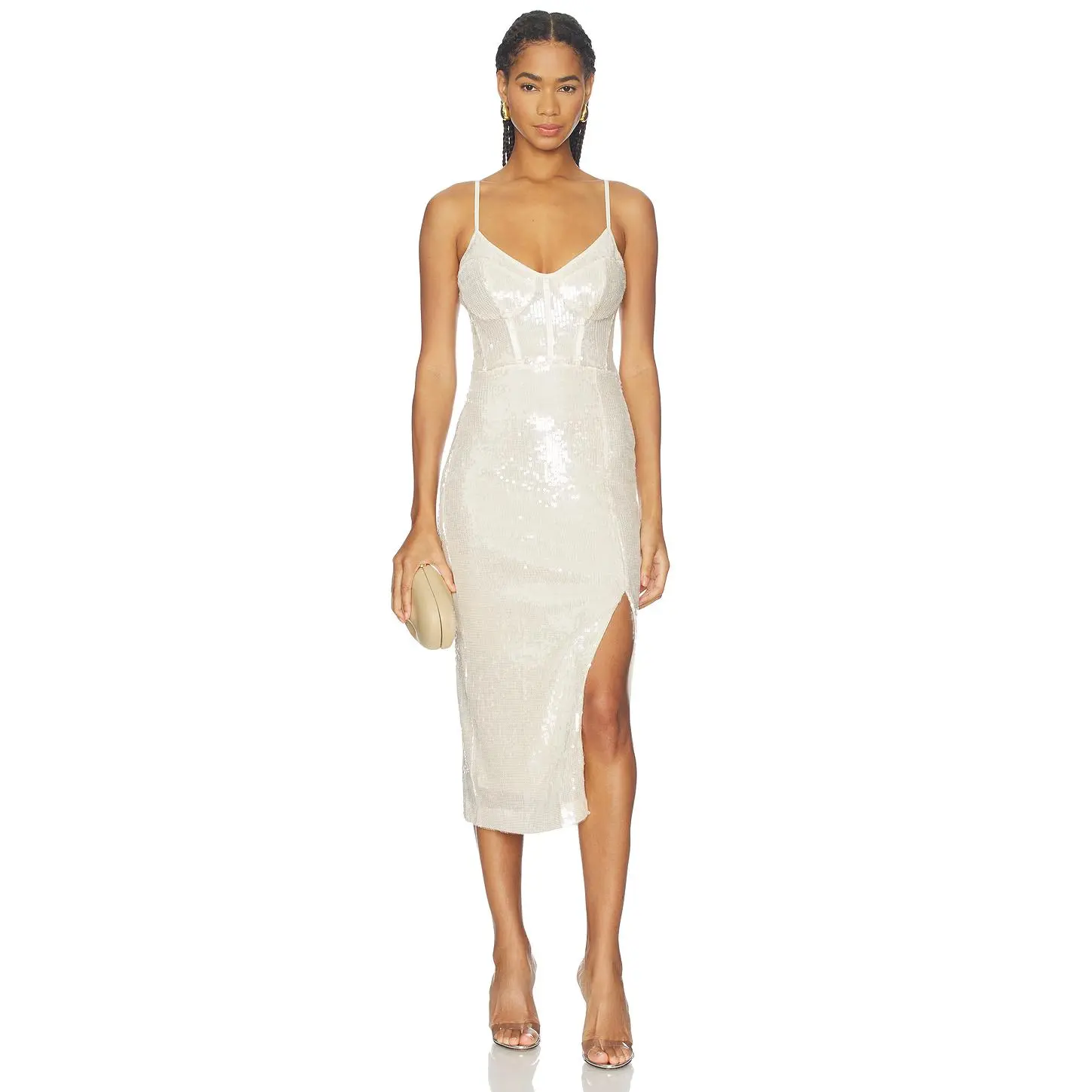 ASTR the Label Liese Dress in Cream