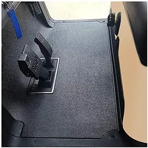 Golf Cart Full Coverage Floor Liner Mat for Club  Precedent G&E 2004 up/Onward & Tempo/Villager & V4L, Non Slip Odorless Replacement Floor Mat OEM# 102504801 (Improved Version)