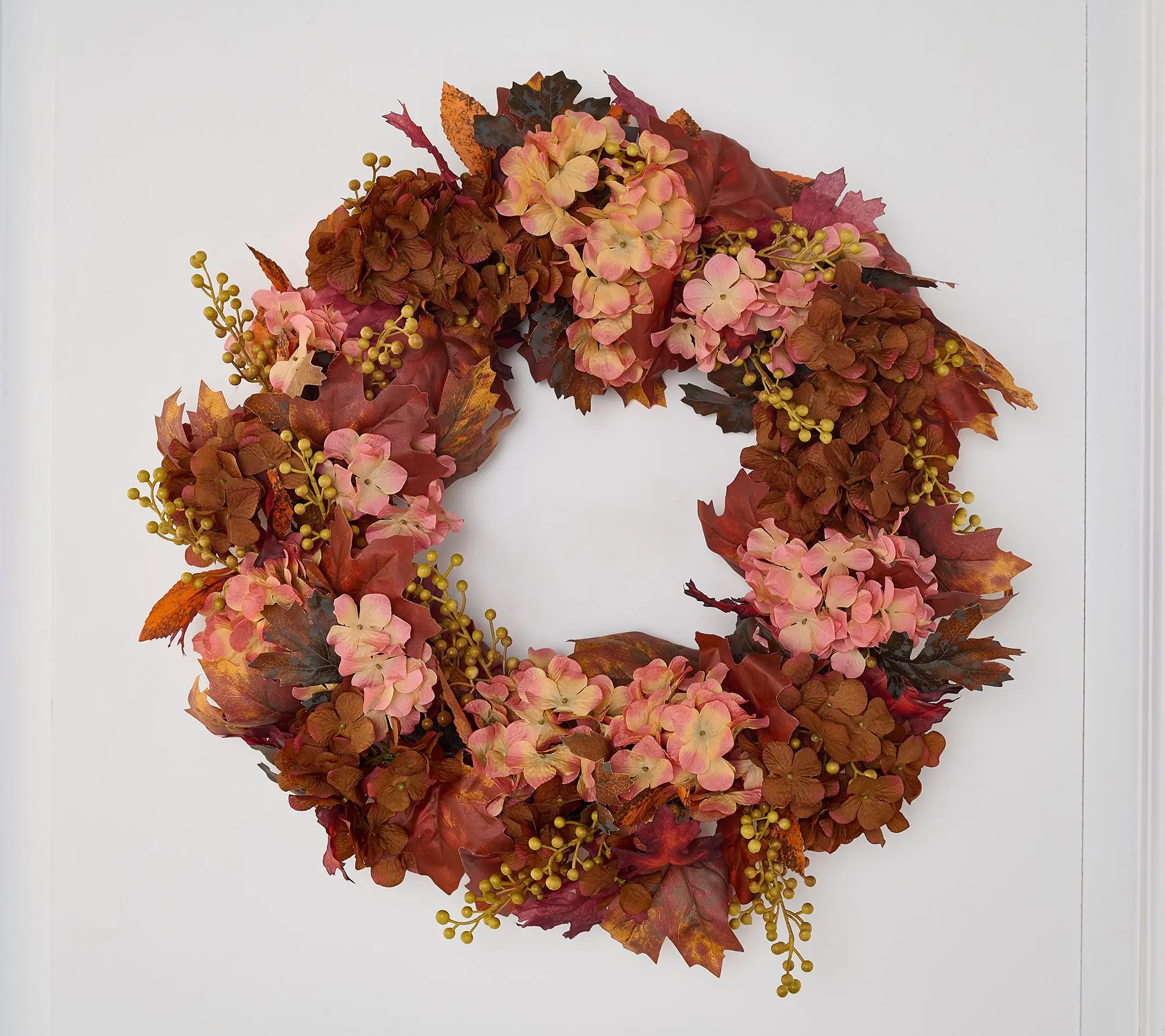 Cozy Cottage by Liz Marie Harvest 24" Hydrangea Wreath Cozy Cottage by Liz Marie Harvest 24" Hydrangea Wreath