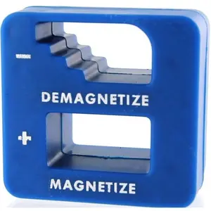 New MAGNETIZER DEMAGNETIZER MAGNETIC TOOL FOR SCREWDRIVER TIPS SCREW BITS PICK UP Blue