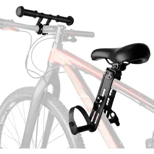 Seat Front Mounted and Handlebar for Mountain  Parent- Cycling,   Seat& Handlebar for  Adult MTB  Cycling(Foldable/Not Foldable Pedals)