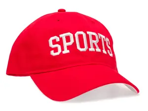 Sports Dad Hat Embroidered that Show Cap Funny Adult One-Size Red Norm Macdonald