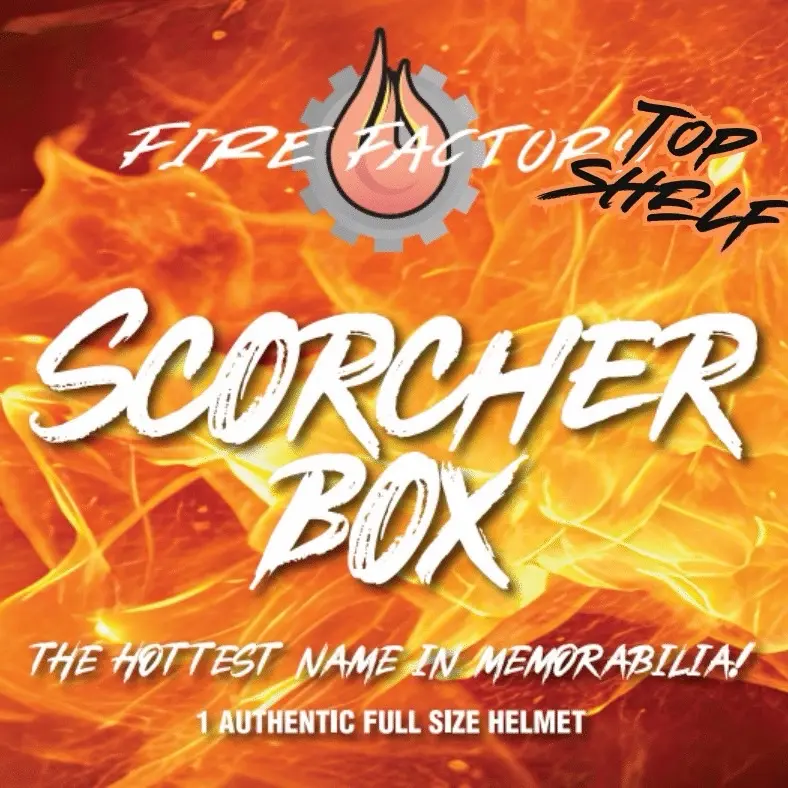 DOME ONE NFL AUTHENTIC HELMET | Fire Factory Scorcher Box TOP SHELF