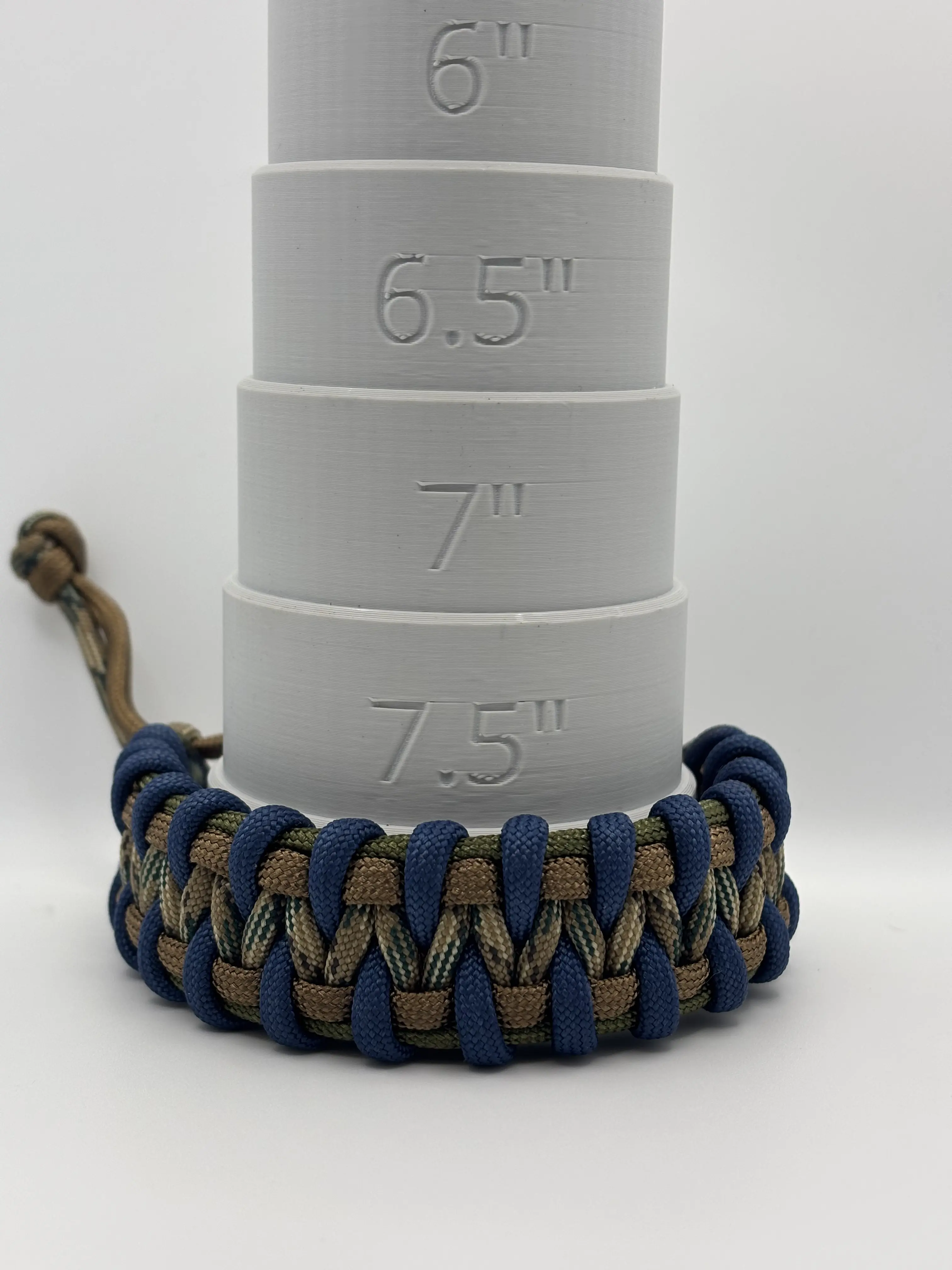 Handmade Cobra Quiver Paracord Bracelet – Adjustable Knot Clasp