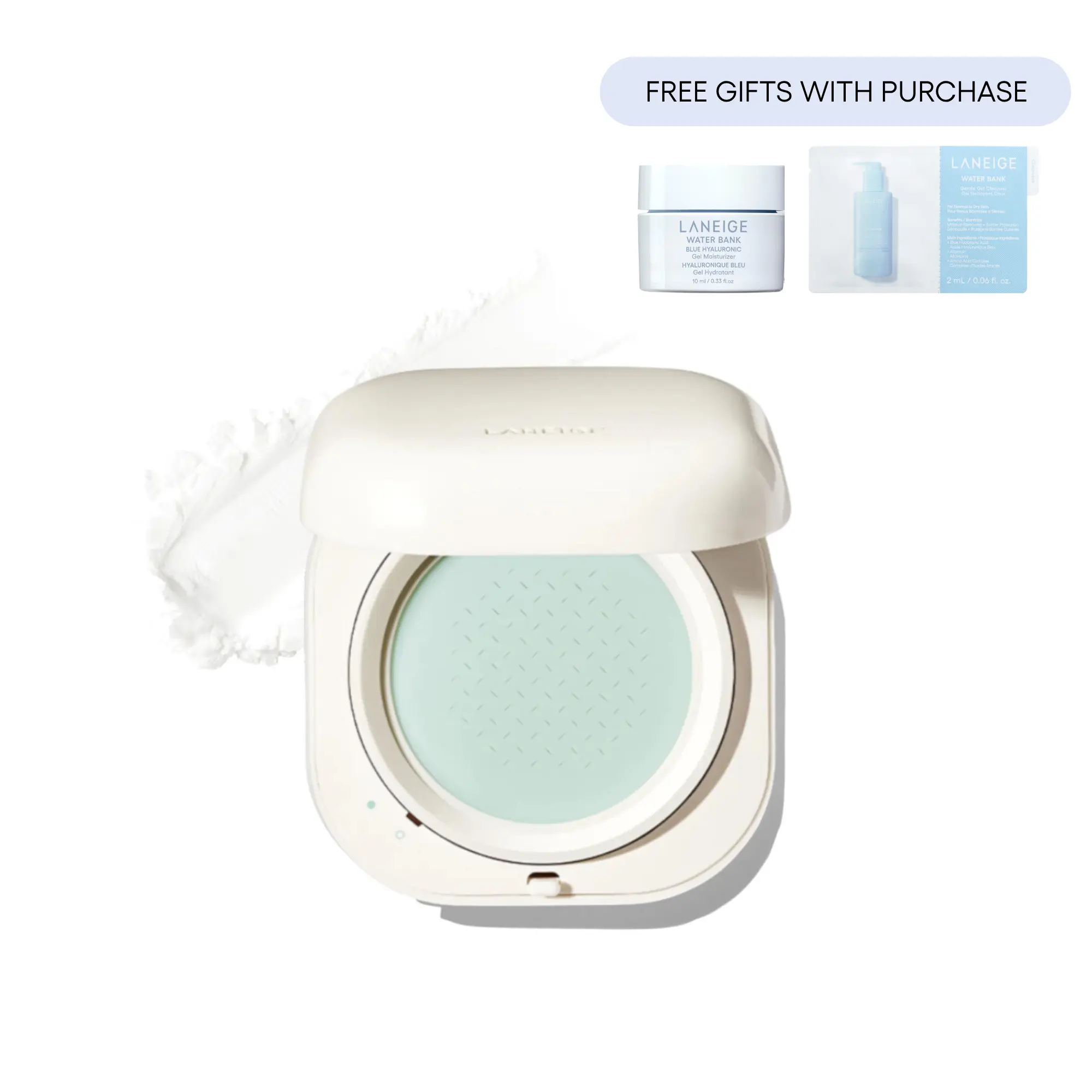 Laneige Neo Blurring Powder, Hyaluronic Acid, Semi-Matte, Skincare Powder, Makeup, Visibly Smooth