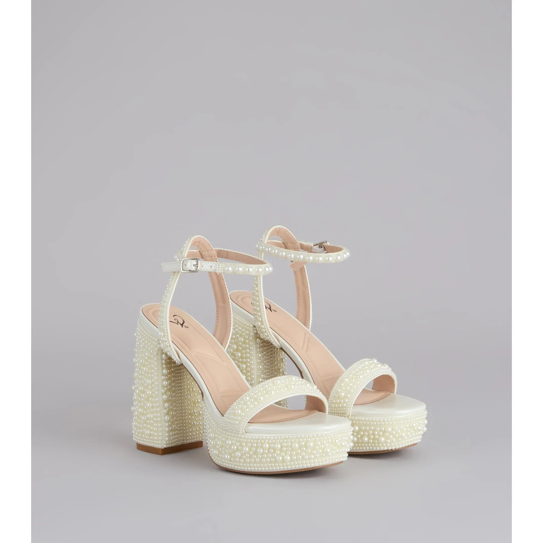 Here Comes The Glow Pearl Heels Here Comes The Glow Pearl Heels
