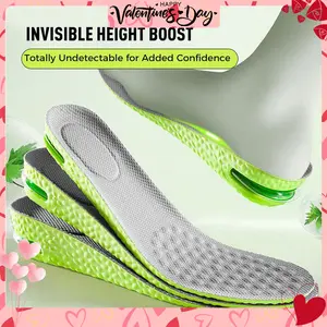 Comfortable Insoles with Air Cushion Height-Increasing Effect and Arch Support Comfortable Insoles with Air Cushion Height-Increasing Effect and Arch Support