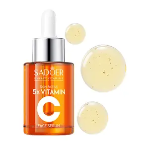 5X Vitamin C Face Serum, 5 in 1 Active VC+, Moisturizing, Pore Care -Hydration& Nourishing Facial Essence, Gift for Women (3Oml)Sensitive Moisture Gentle Soothing