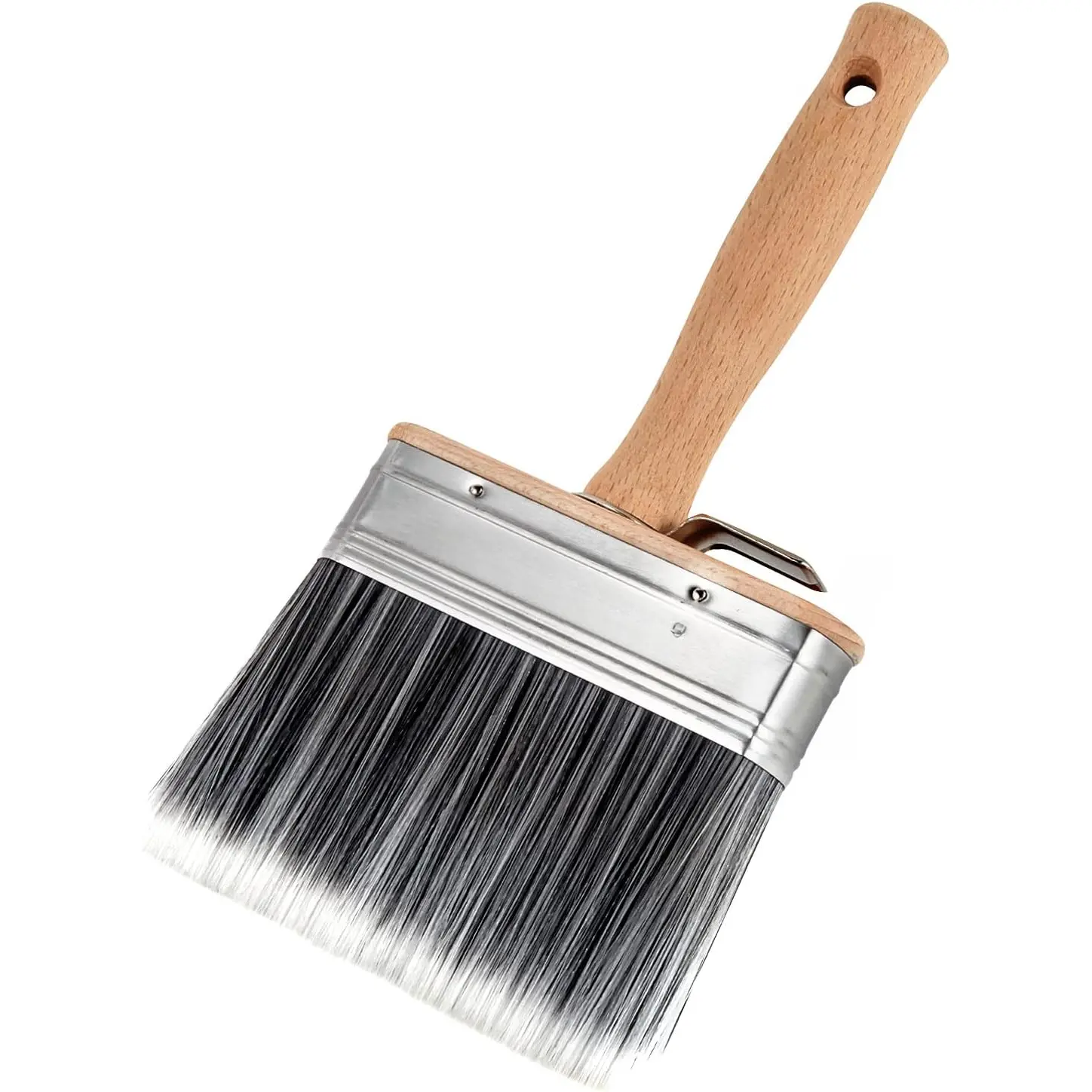 Deck Stain & Sealer Block  Brush - 5 inch Big Fence Stain Brush for  - Large Masonry Paintbrush - Wide Limewash Brushes for Brick Concrete Walls
