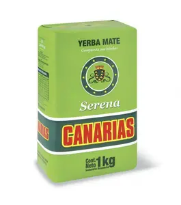 Canarias Serena Green Yerba Mate with Stems – Yerba Mate Serena Verde con Palo (1 kg / 2.1 lb)