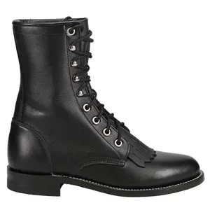 Justin Boots Womens Black Kiddie Round Toe Lace Up Casual Boots Ankle - Black Justin Boots Womens Black Kiddie Round Toe Lace Up Casual Boots Ankle - Black