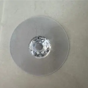 10pcs Round No-Drill Adhesive Pull Handles, Easy Install for Sliding Doors, Drawers, Wardrobes, Glass Windows, Wall Mounting