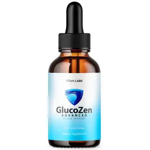 (1 Pack) GlucoZen Drops Advanced Blood Support Supplement Gluco Zen 30 Servings