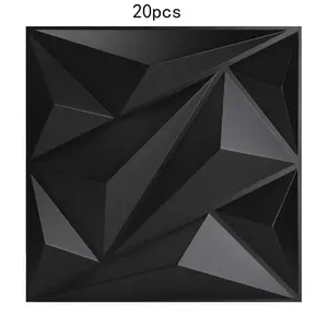 PVC Wall Panel Decorative Board, Wall Panel Molding, Dimensional Design for Home & Office Use, Ideal for Living Room Bedroom Hotel Decoration