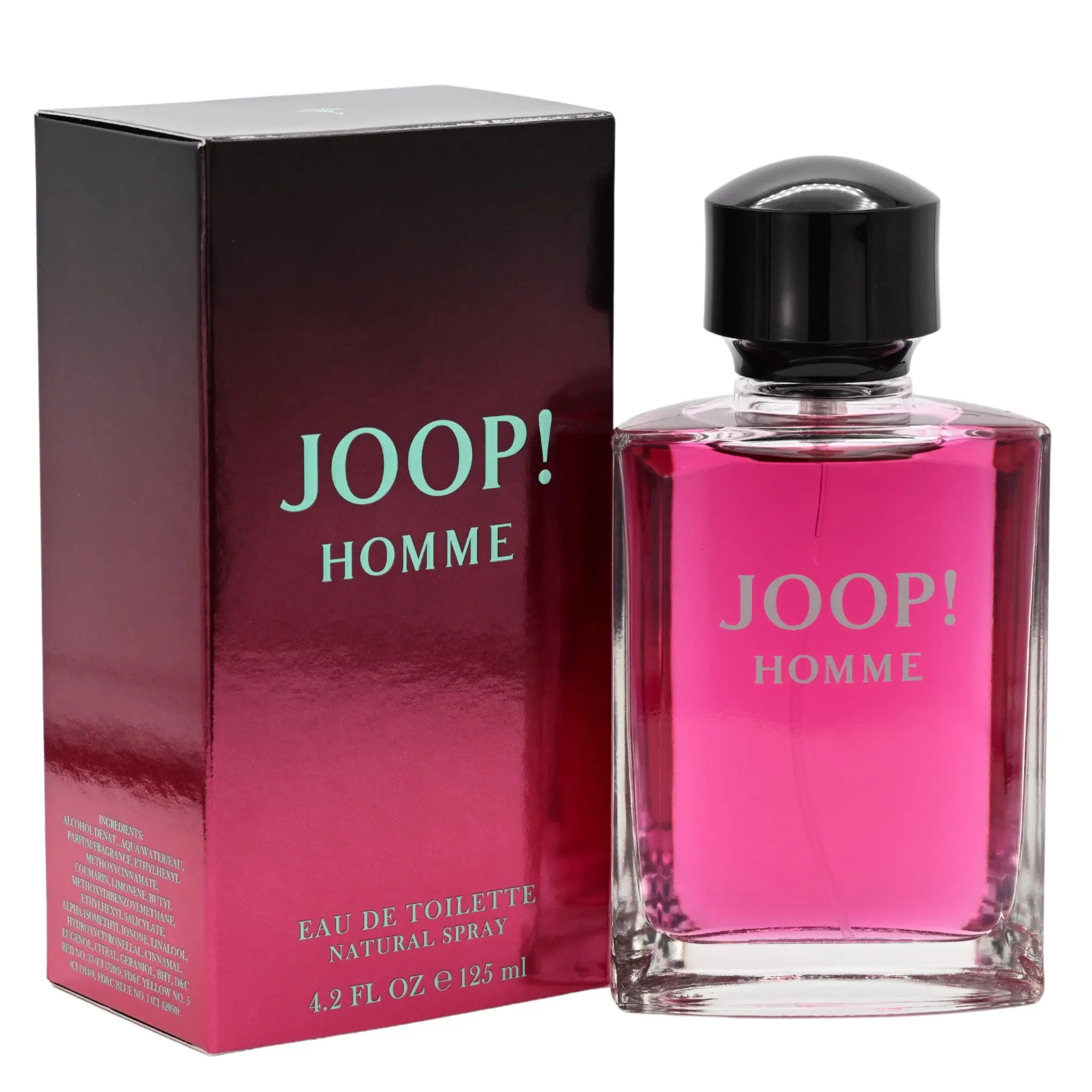 JOOP! Homme Eau de Toilette, Bold Men's Cologne with Amber and Vanilla Scents, Long-Lasting Oriental Spray, 4.2 fl oz, Men's Colognes, Signature Scent