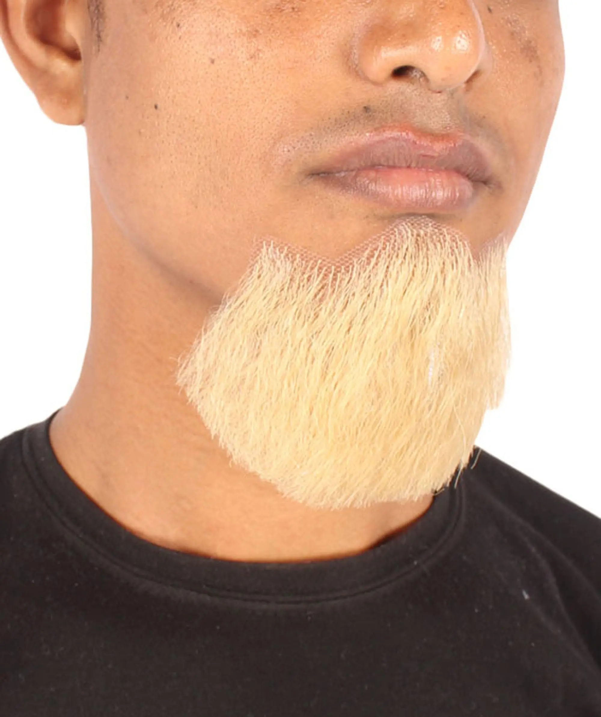 Men's Premium Human Hair Beard for Cosplay and Performance | Natural Fashion Beautiful Self Adhesive | Multicolor