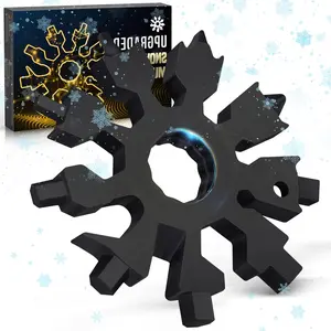 Snowflake Multitool Tools,Black Friday 20-in-1 Mini Tools ,Pocket Size Gadget Screwdriver Bottle Opener,Multi tool,Screwdriver multitool.Men Women Adults Dad Pocket Size Gadget Screwdriver Bottle Opener pocket tool Christmas gifts
