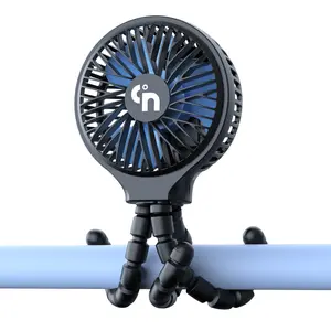WiHoo Handheld USB Stroller Fan, Baby Portable Personal Fan for Car Seat with Flexible Tripod Fix on Stroller