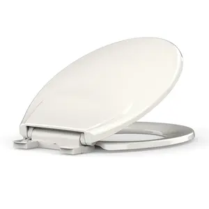 【GARVEE】Toilet Seat Round, Soft Close Toilet Seat Cover, Quick-Release & Quick-Attach, Easy Installation