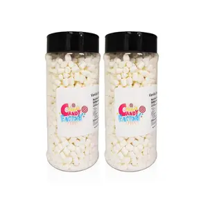 Sarah's Candy Factory Variety Dehydrated Marshmallow Bits, Vanilla Marshmallows in Jar, Assorted Jar Vanilla-Vanilla