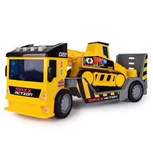 Maxx Action 2-N-1 Mega Mover – Construction Truck and Trailer