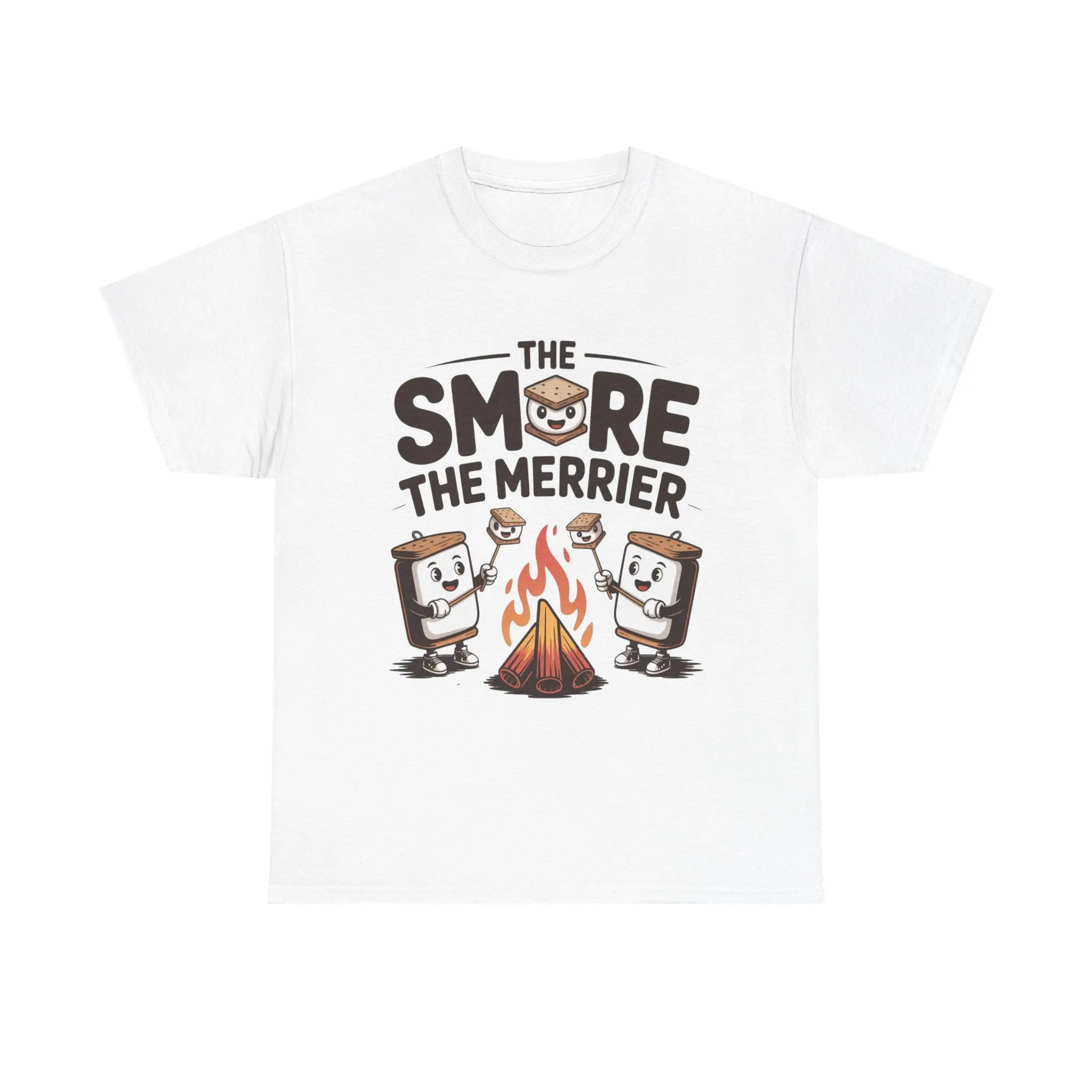 The S'more The Merrier Tee | Camping Campfire Marshmallow Chocolate Shirt