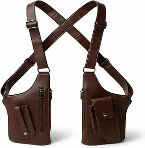 Kitchen Utensils Double Shoulder Armpit Bag, 2025 New Men Anti-Theft Underarm Wallet Pocket Holster Phone Leisure Double Shoulder Pouch.funky kitchen supplies