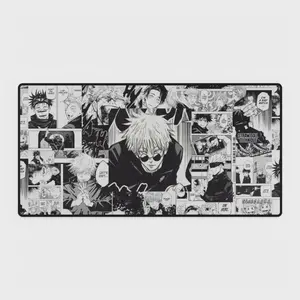 Jujutsu Kaisen Manga Panel Desk Mat Anime Gaming Mouse Pad