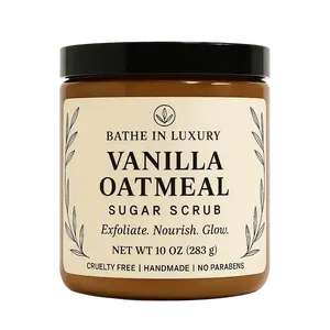 Vanilla Oatmeal Sugar Scrub