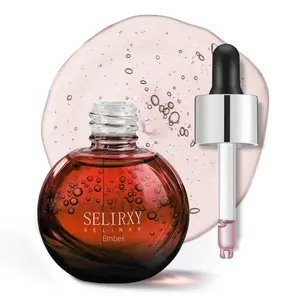 Selirxy Saffron Face Oil – Hydrating & Softening Serum, Moisturizing Essence with Plant-Based Collagen Support, Wrinkles Appear/Look Reduced, Cruelty-Free