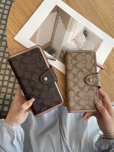 Trendy Long Wallet for Women, New Arrival Unique Design High-End Coin Purse, Large Capacity Handheld Bag, Floral Pattern Long Wallet for Women