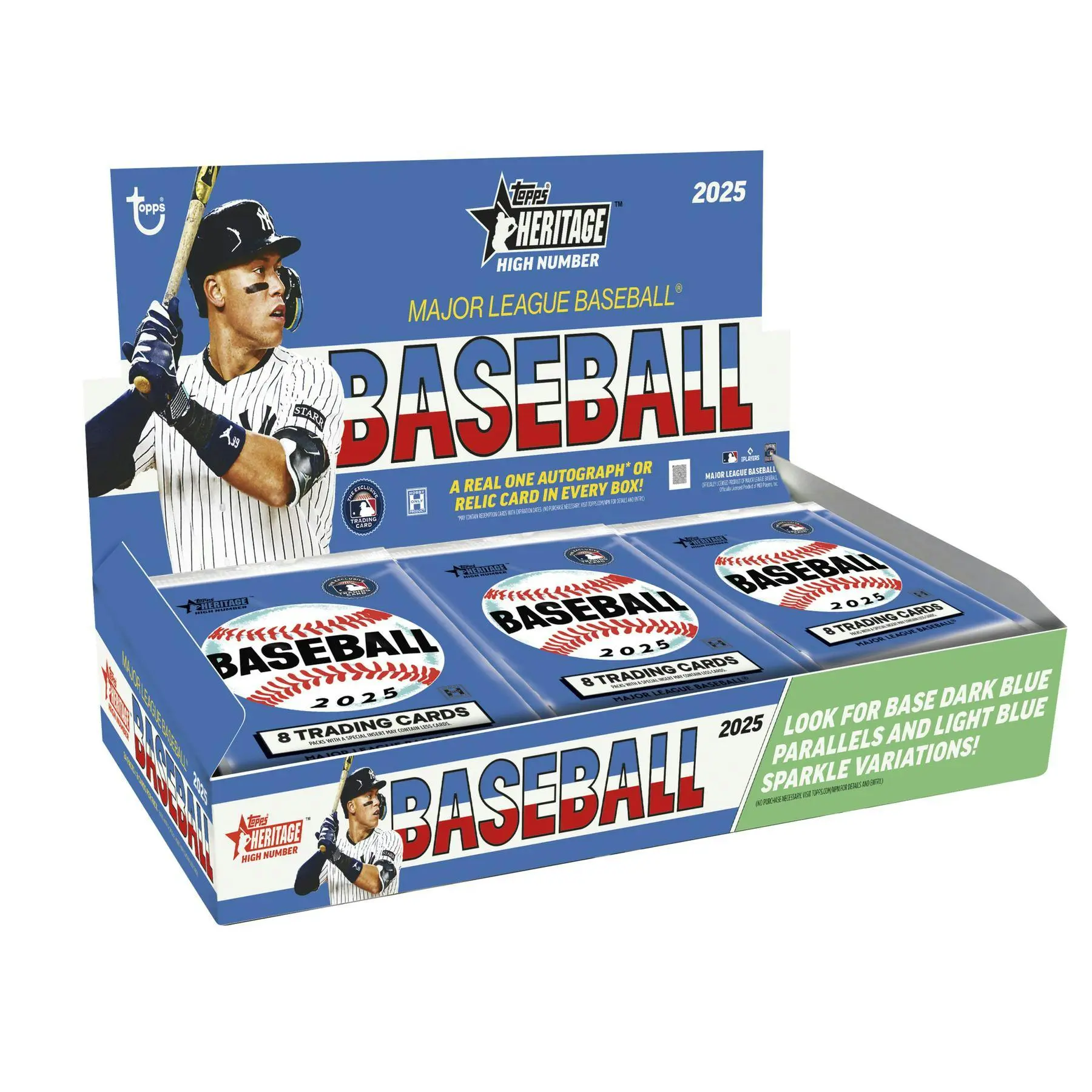 2025 Topps Heritage High Number Baseball Hobby Box (1 Auto or Relic) DEC 17th