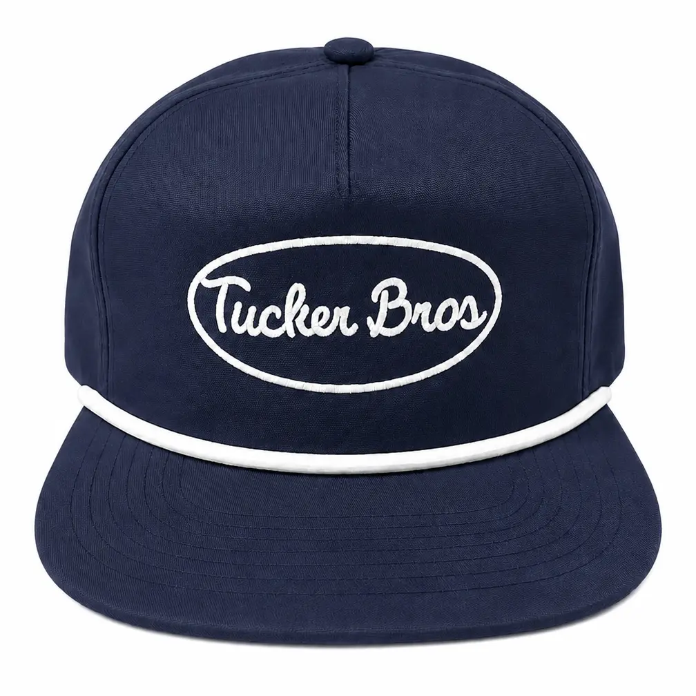 Tucker Brothers Graphic Rope Baseball Cap - Bold Embroidered Patch, Polyester Blend, Adjustable Fit, Casual Fashion Long-Lasting All-Season Sports & Outdoor Accessory Hat, All Seasons, Hang Dry, Print
