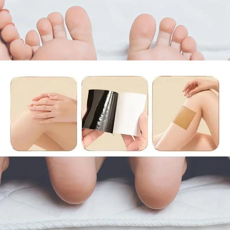 50 self-heating ginger patches covering shoulders, neck, waist, back, hands, feet, knees, and joints. Heat pads (12 x 8 cm) for lymphatic support and blood circulation.