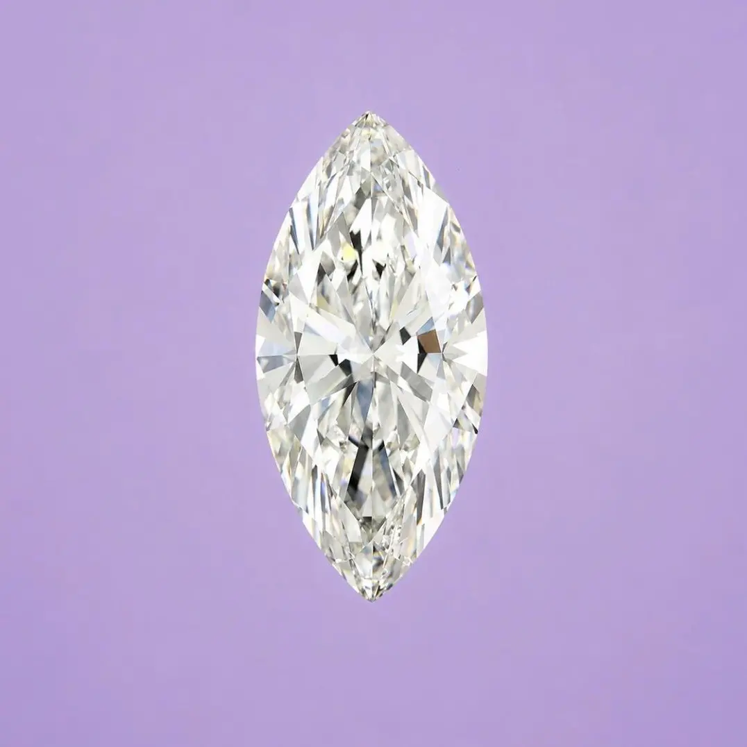 8.57ct F VVS2 Marquise Lab Grown Diamond | IGI Certified | Excellent Cut