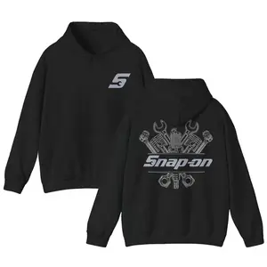 Snap On Graphic Unisex 2 Sided Hoodie, Winter Hoodie Featuring Automotive Repair Theme, Gift For Him For Her