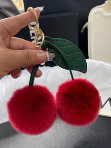 Personalized creative poker star dice pendant keychain, trendy and fashionable niche design, red heart A poker dice pentagram keychain love retro mobile phone chain small mini bag pendant couple pendant, Stylish Keychain