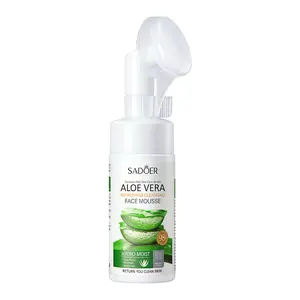Aloe Refreshing Cleansing Mousse, Deep Cleansing Dirt Without Tightening Facial Cleanser