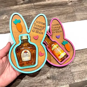 Easter Bunny Mini Alcohol Bottle Box